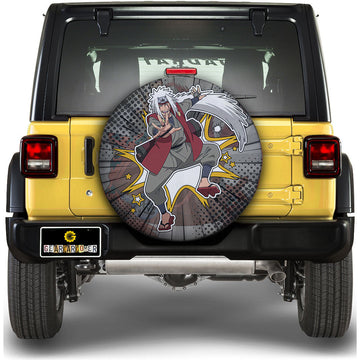 Jiraiya Spare Tire Covers Custom Anime Car Accessories - Gearcarcover - 1