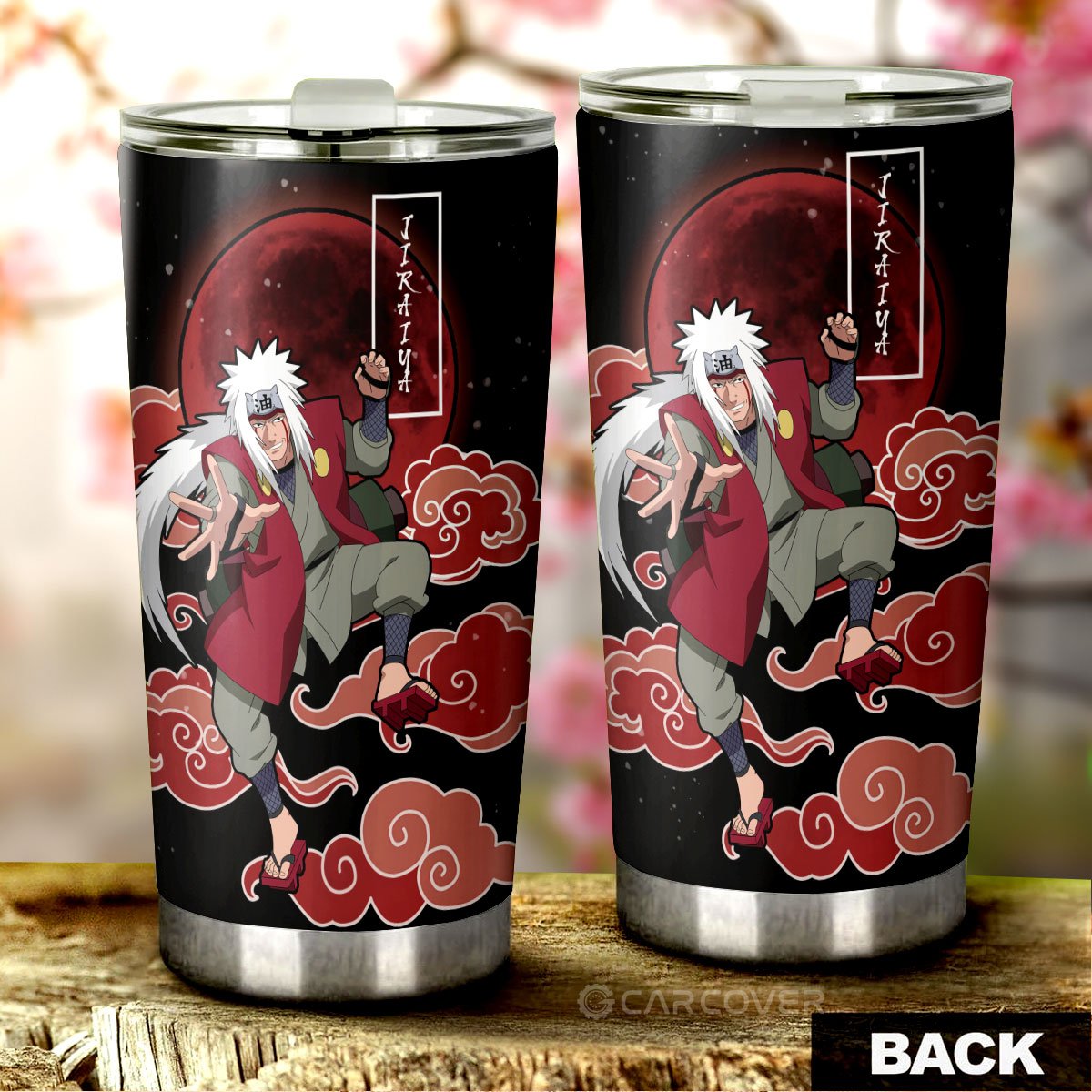 Jiraiya Tumbler Cup Custom Anime Car Accessories - Gearcarcover - 3