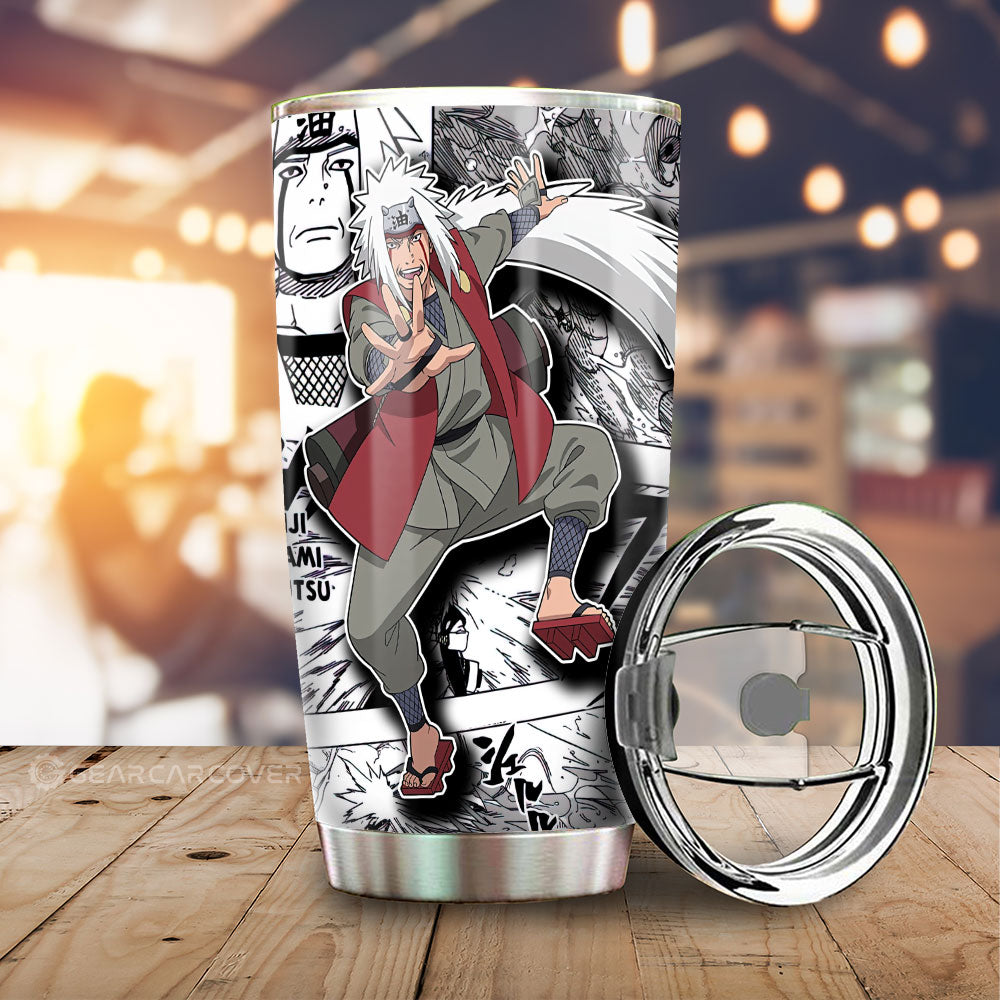 Jiraiya Tumbler Cup Custom Anime Car Accessories Mix Manga - Gearcarcover - 1