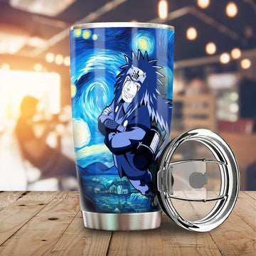 Jiraiya Tumbler Cup Custom Starry Night Styles - Gearcarcover - 1