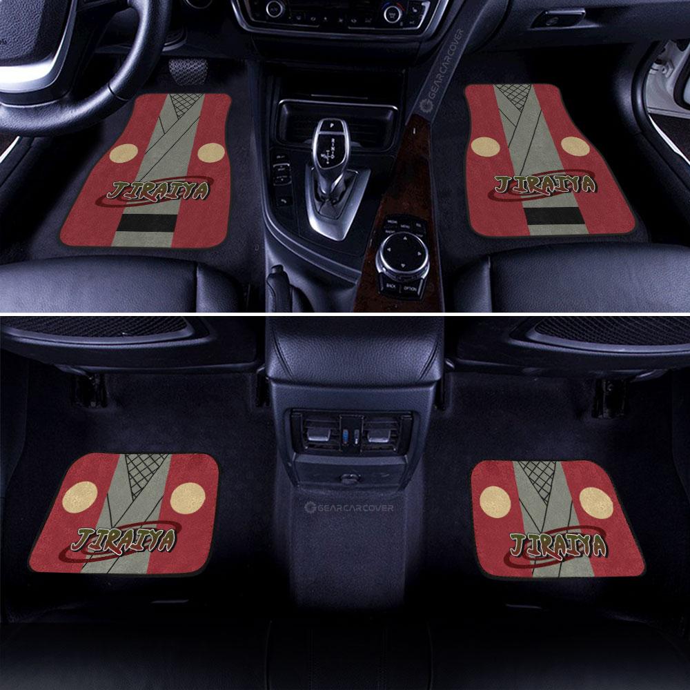 Jiraiya Uniform Car Floor Mats Custom Car Interior Accessories - Gearcarcover - 3