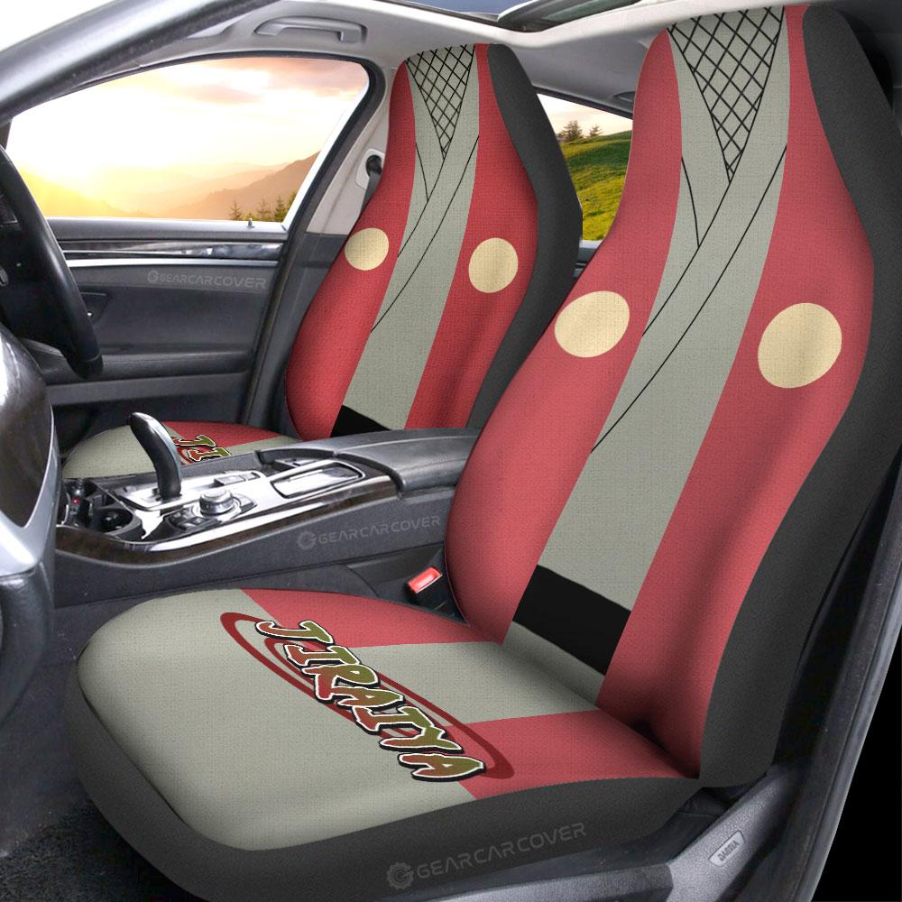 Jiraiya Uniform Car Seat Covers Custom Anime Car Interior Accessories - Gearcarcover - 2