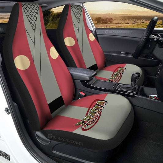 Jiraiya Uniform Car Seat Covers Custom Anime Car Interior Accessories - Gearcarcover - 1