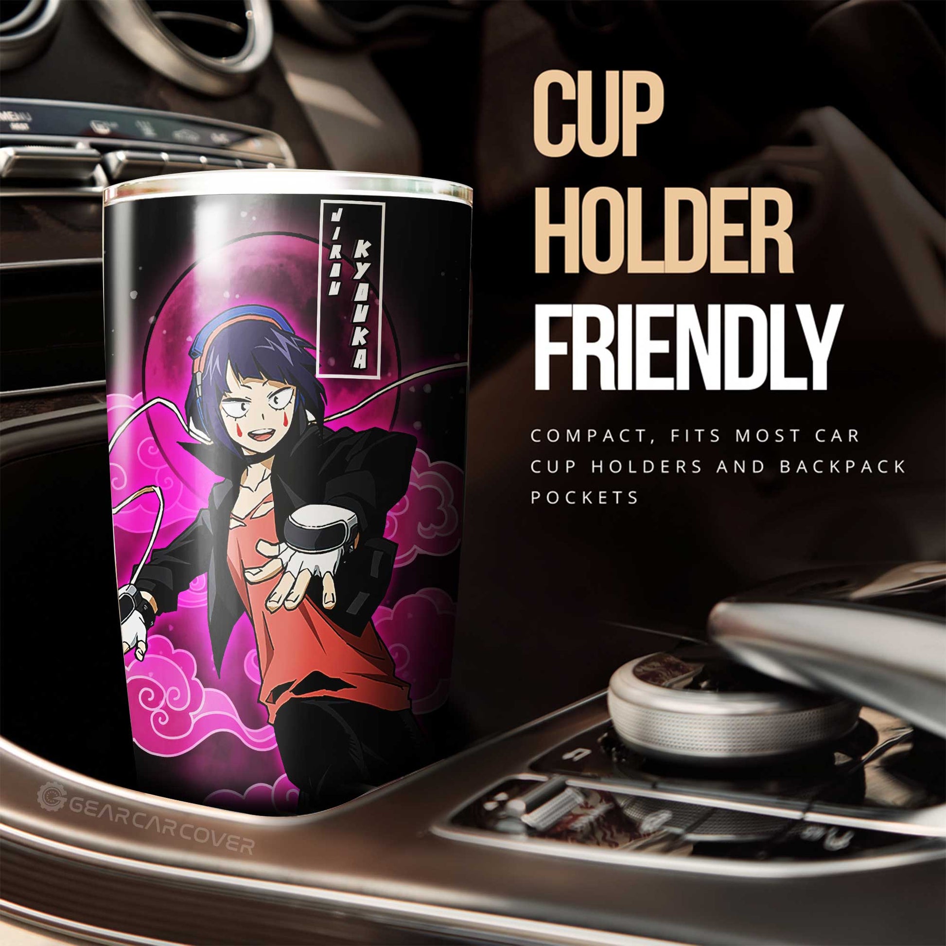 Jiro Kyoka Tumbler Cup Custom Car Interior Accessories - Gearcarcover - 2