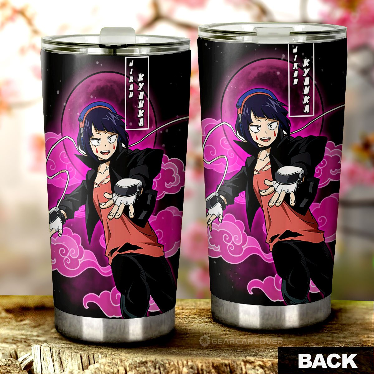 Jiro Kyoka Tumbler Cup Custom Car Interior Accessories - Gearcarcover - 3