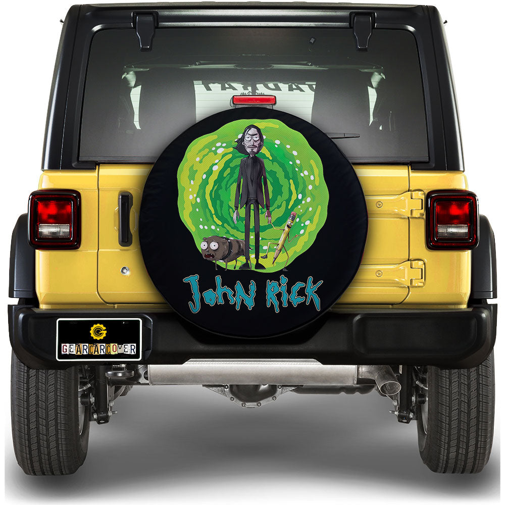 John Rick Spare Tire Covers Custom Car Accessories - Gearcarcover - 1