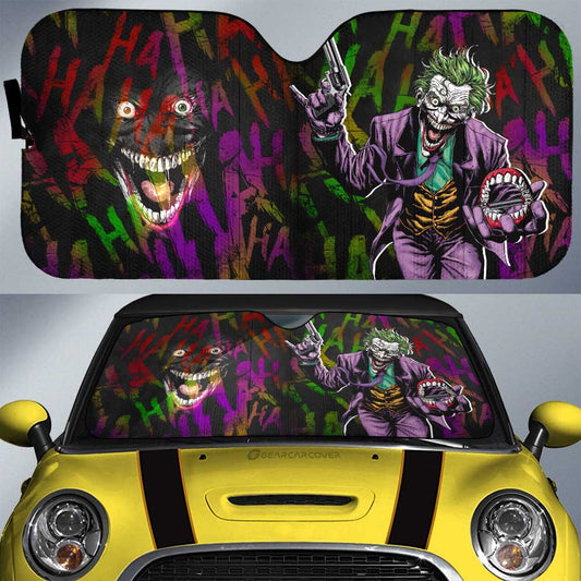 Joker Car Sunshade Custom Movies Car Accessories - Gearcarcover - 1