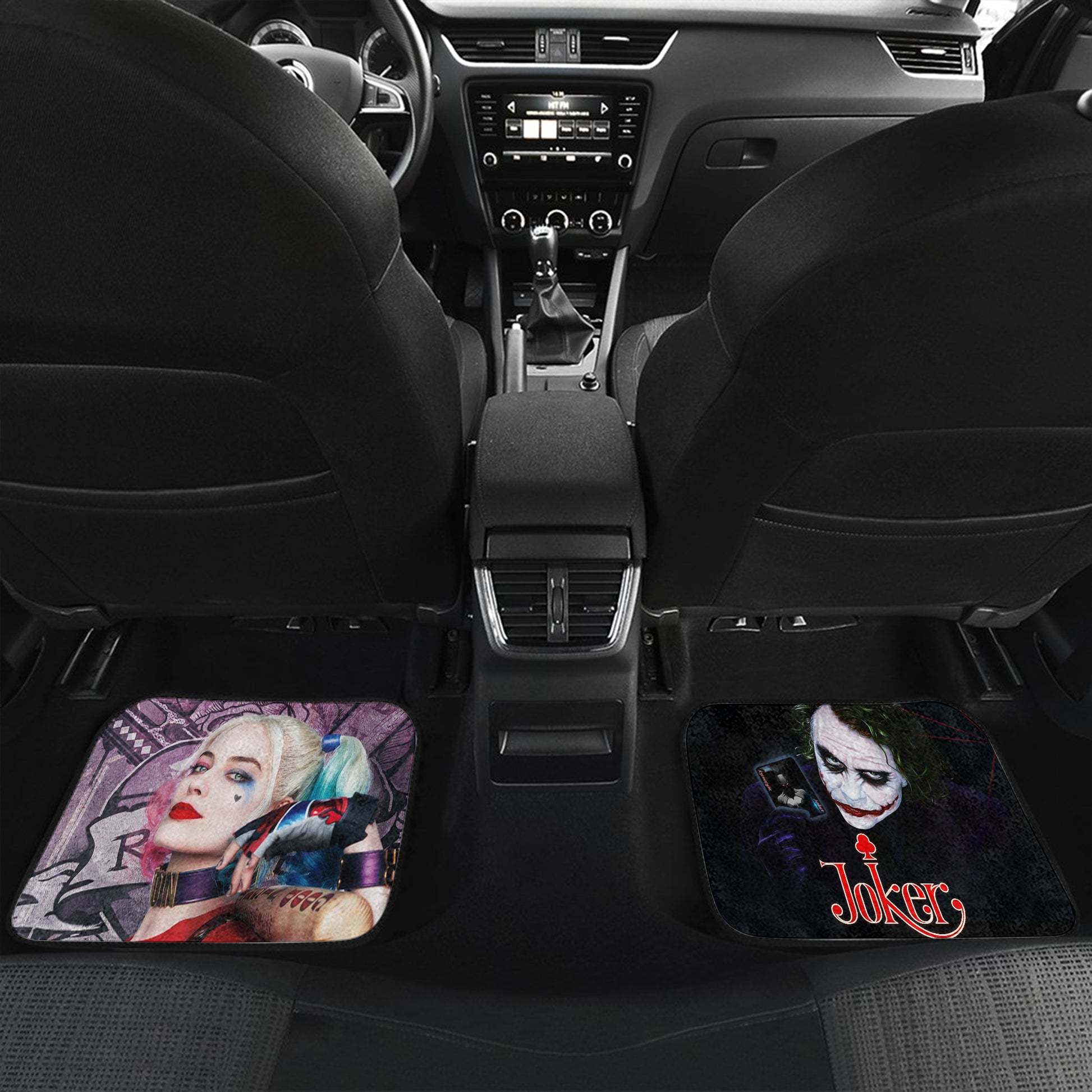 Joker Harley Quinn Car Floor Mats Custom Movies Car Accessories - Gearcarcover - 4