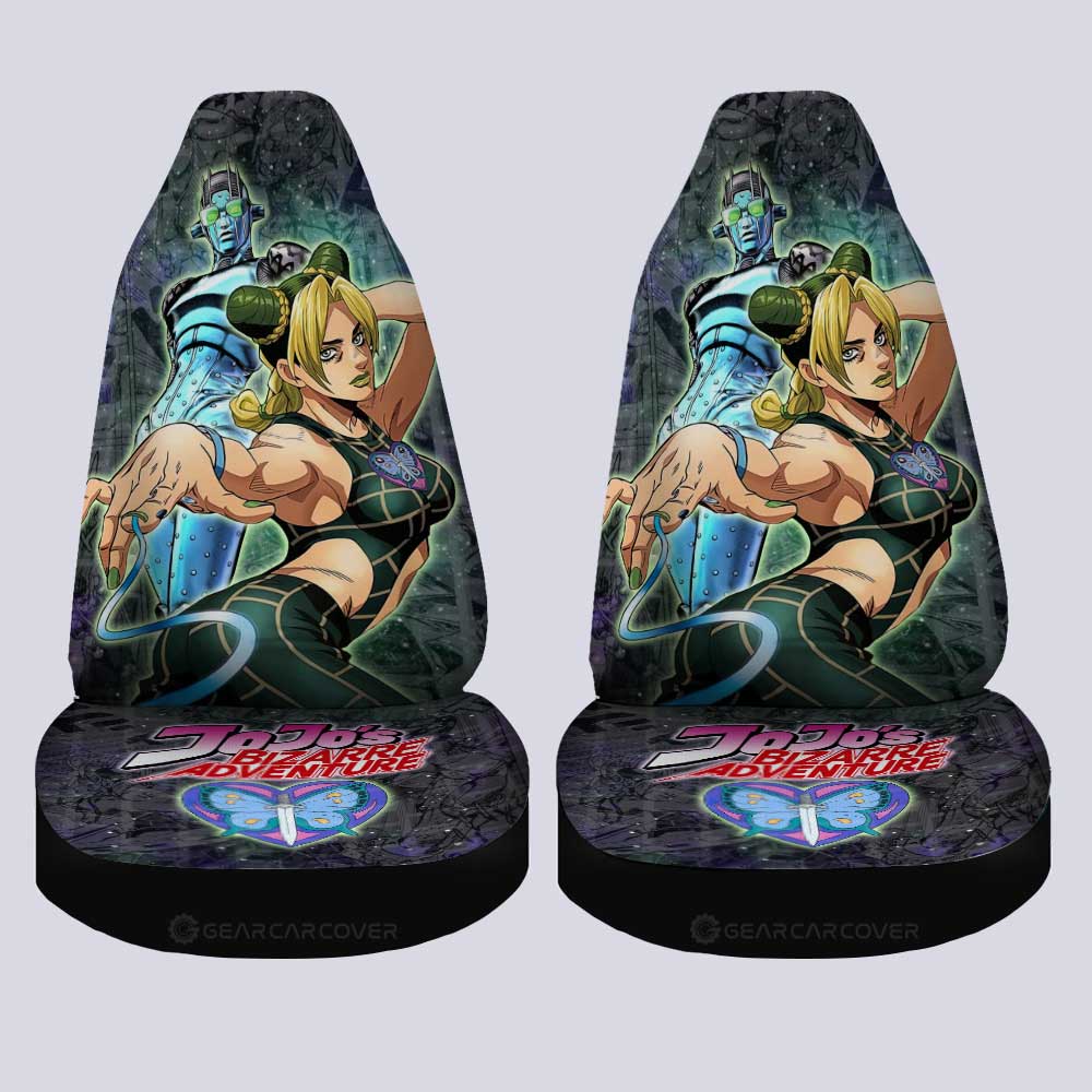 Jolyne Kuujou Car Seat Covers Custom Galaxy Style JJBA Car Accessories - Gearcarcover - 4