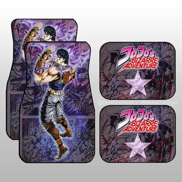Jonathan Joestar Car Floor Mats Custom Galaxy Style JJBA Car Accessories - Gearcarcover - 1