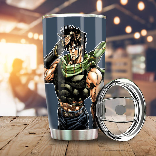 Joseph Joestar Tumbler Cup Custom Main Character Bizarre Adventure - Gearcarcover - 1