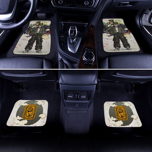 Jotaro Kujo Car Floor Mats Anime Collection - Gearcarcover - 2