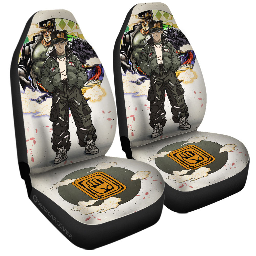Jotaro Kujo Car Seat Covers Anime Collection - Gearcarcover - 3
