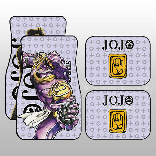 Joutarou Kuujou Car Floor Mats Custom Bizarre Adventure Car Accessories - Gearcarcover - 2