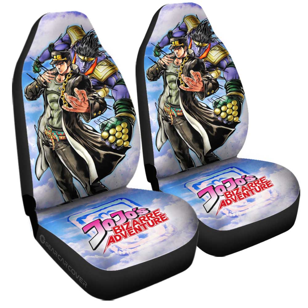Joutarou Kuujou Car Seat Covers Custom Bizarre Adventures - Gearcarcover - 3