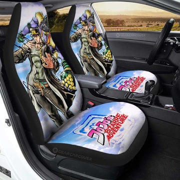 Joutarou Kuujou Car Seat Covers Custom Bizarre Adventures - Gearcarcover - 1