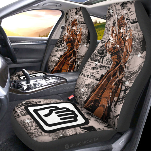Joutarou Kuujou Car Seat Covers Custom Car Accessories - Gearcarcover - 1