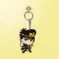 Joutarou Kuujou Keychain Custom Bizarre Adventure Car Accessories - Gearcarcover - 2