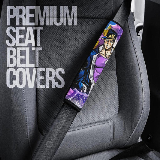 Joutarou Kuujou Seat Belt Covers Custom Bizarre Adventure Car Accessories - Gearcarcover - 2