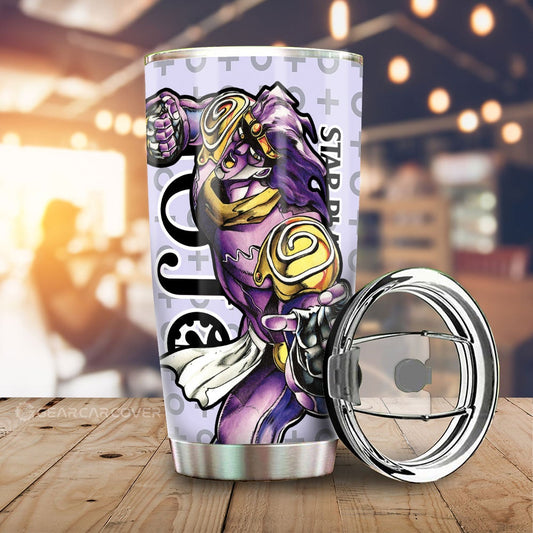 Joutarou Kuujou Tumbler Cup Custom Bizarre Adventure Car Accessories - Gearcarcover - 2