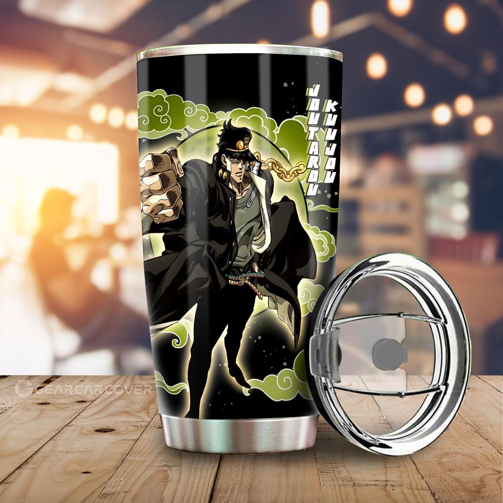 Joutarou Kuujou Tumbler Cup Custom Bizarre Adventure - Gearcarcover - 1