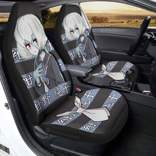 Junko Konno Car Seat Covers Custom Anime Car Accessories - Gearcarcover - 2