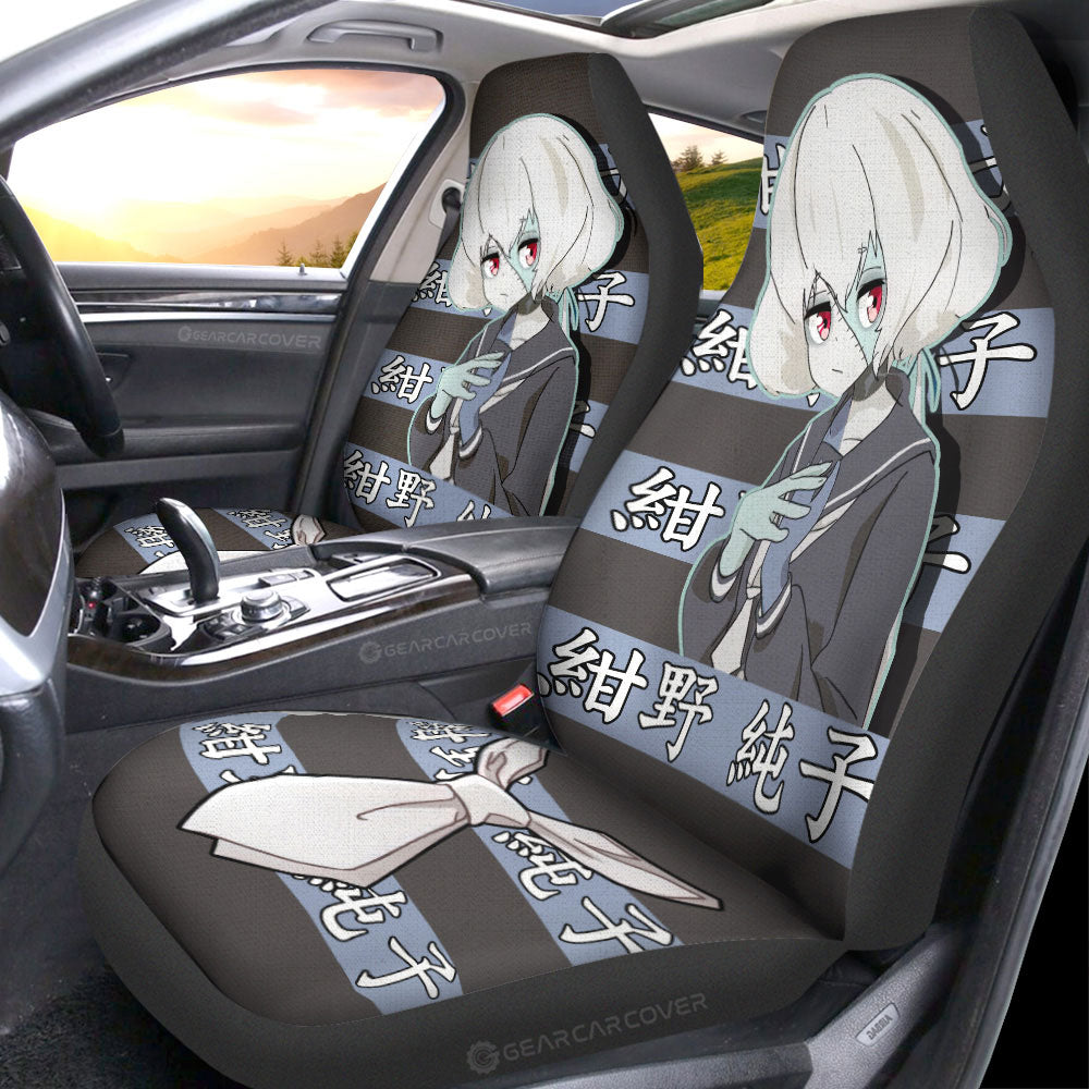 Junko Konno Car Seat Covers Custom Anime Car Accessories - Gearcarcover - 1