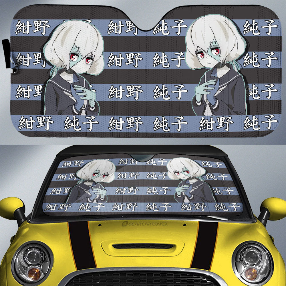 Junko Konno Car Sunshade Custom Anime Car Accessories - Gearcarcover - 1