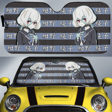 Junko Konno Car Sunshade Custom Anime Car Accessories - Gearcarcover - 1