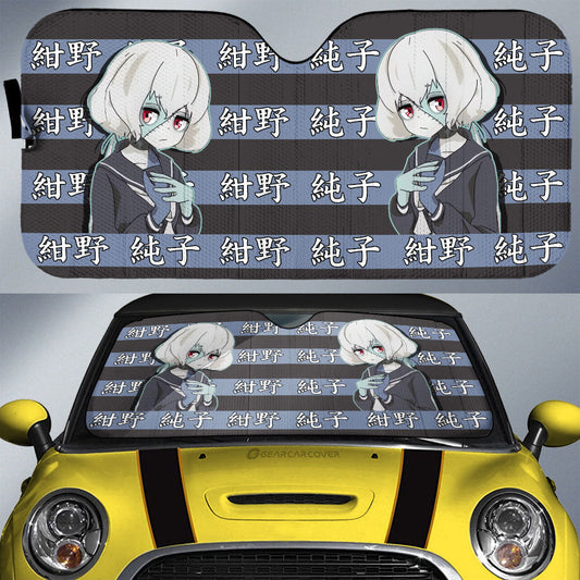 Junko Konno Car Sunshade Custom Anime Car Accessories - Gearcarcover - 1