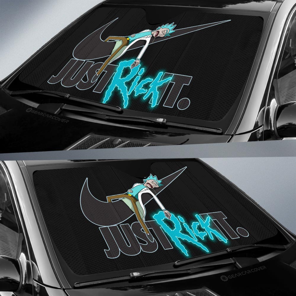 Just Rick It Car Sunshade Custom Car Accessories - Gearcarcover - 2