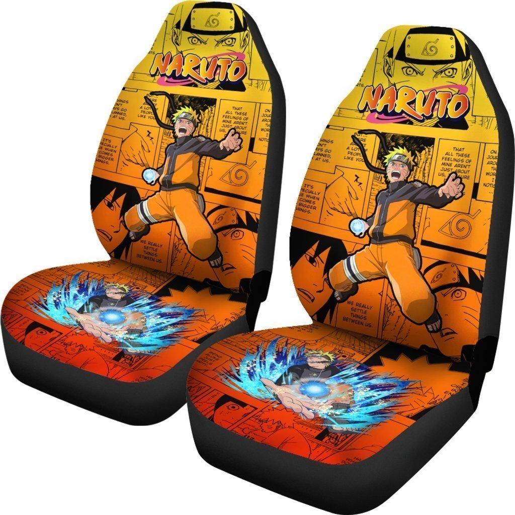 Jutsu Car Seat Covers Custom Anime Car Accessories - Gearcarcover - 2