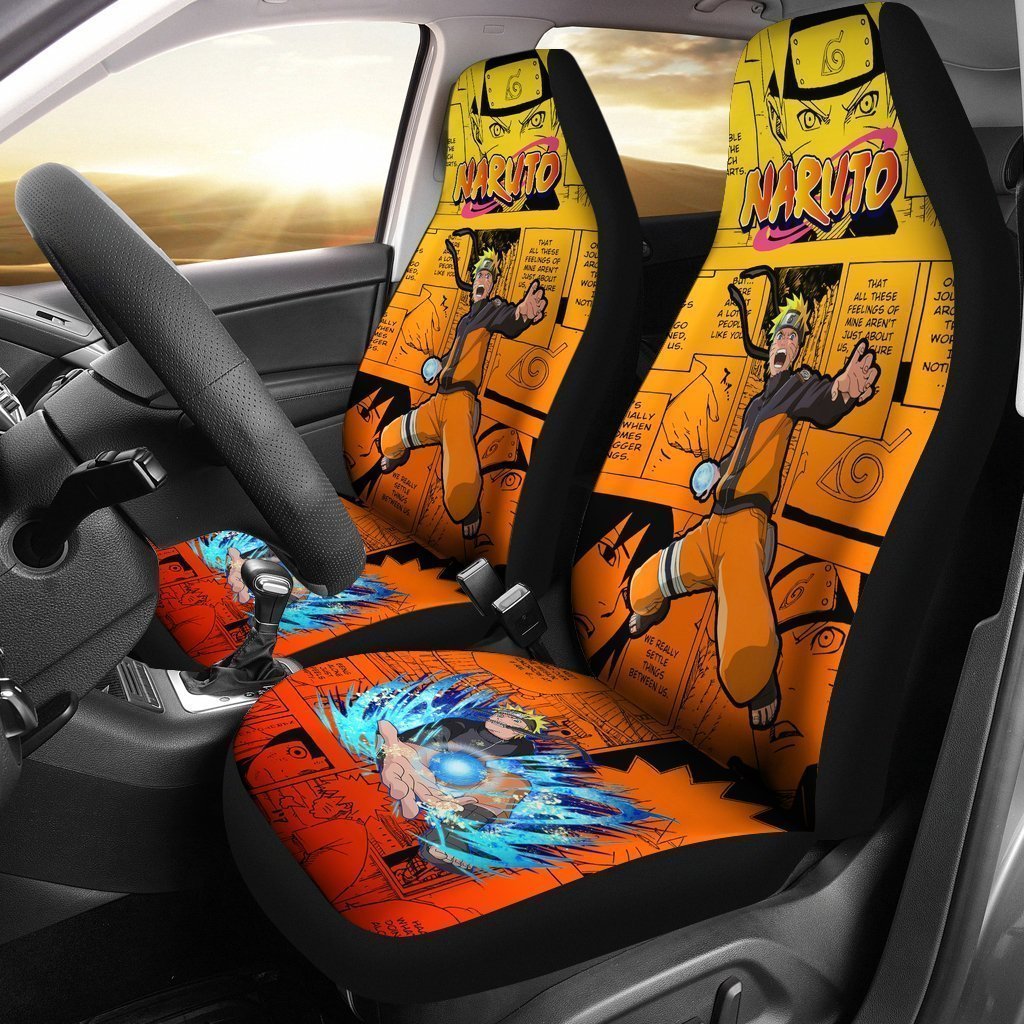 Jutsu Car Seat Covers Custom Anime Car Accessories - Gearcarcover - 1