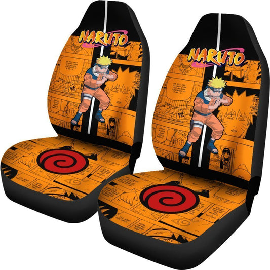 Jutsu Car Seat Covers Custom Manga Anime Car Accessories - Gearcarcover - 2