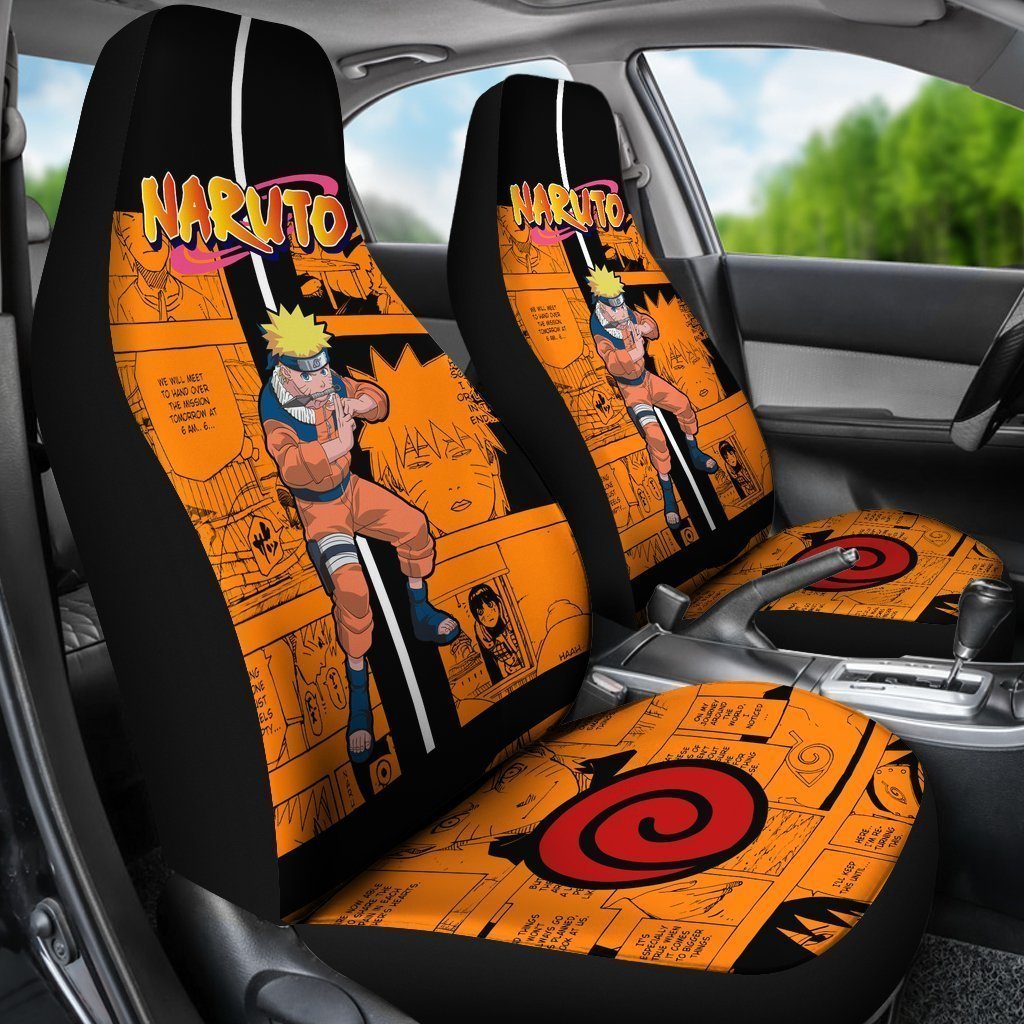 Jutsu Car Seat Covers Custom Manga Anime Car Accessories - Gearcarcover - 3