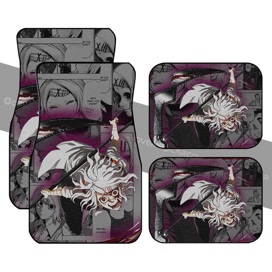 Juuzou Suzuya Car Floor Mats Custom Anime Tokyo Ghoul Car Interior Accessories - Gearcarcover - 1