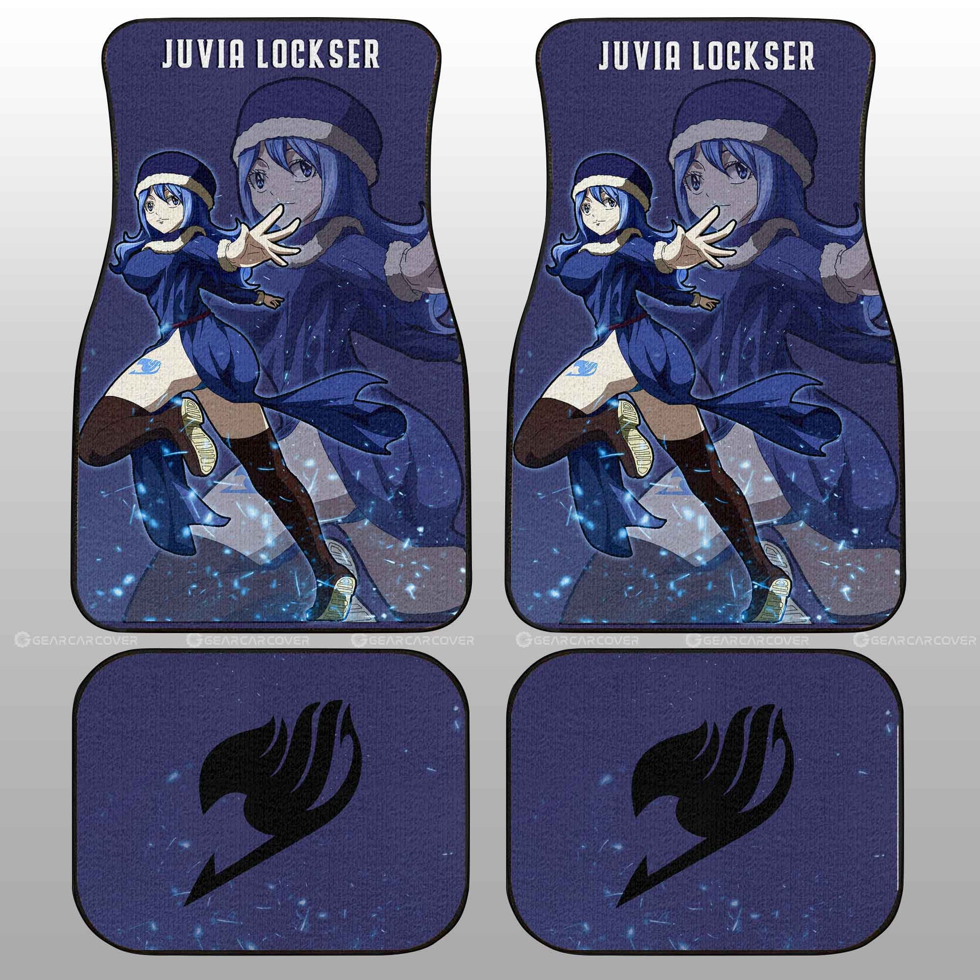 Juvia Lockser Car Floor Mats Custom - Gearcarcover - 2