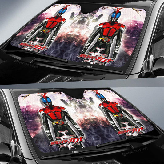 Kabuto Car Sunshade Custom Kamen Rider Car Accessories - Gearcarcover - 2