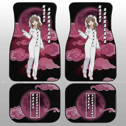 Kaede Azusagawa Car Floor Mats Custom Bunny Girl Senpai Car Accessories - Gearcarcover - 2