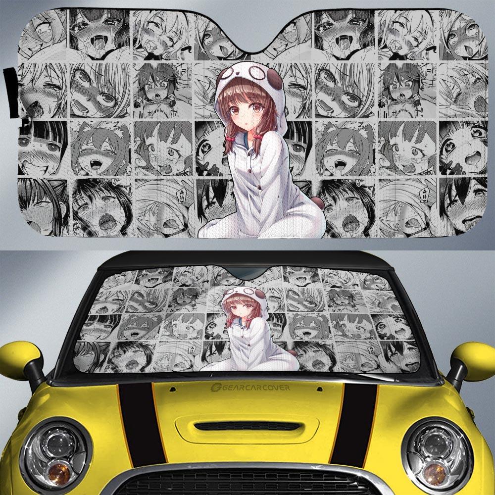 Kaede Azusagawa Car Sunshade Custom Bunny Girl Senpai Car Accessories - Gearcarcover - 1