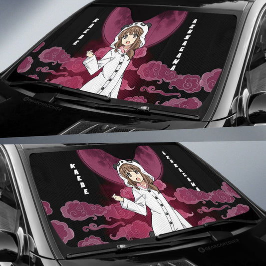 Kaede Azusagawa Car Sunshade Custom Bunny Girl Senpai Car Accessories - Gearcarcover - 2