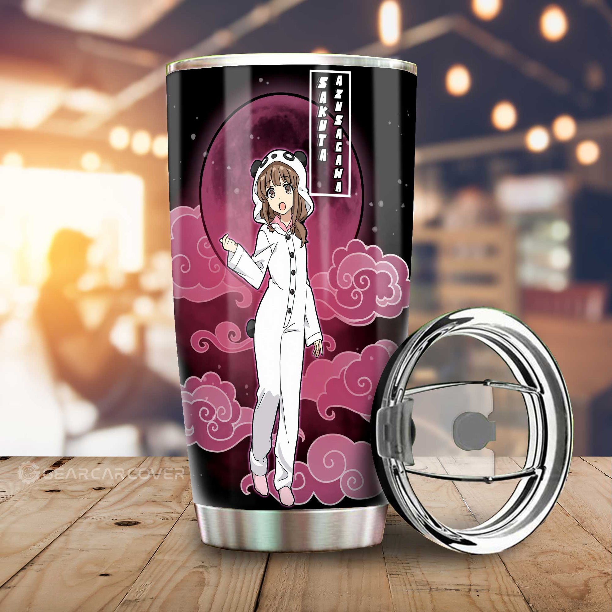 Kaede Azusagawa Tumbler Cup Custom Bunny Girl Senpai Car Accessories - Gearcarcover - 1