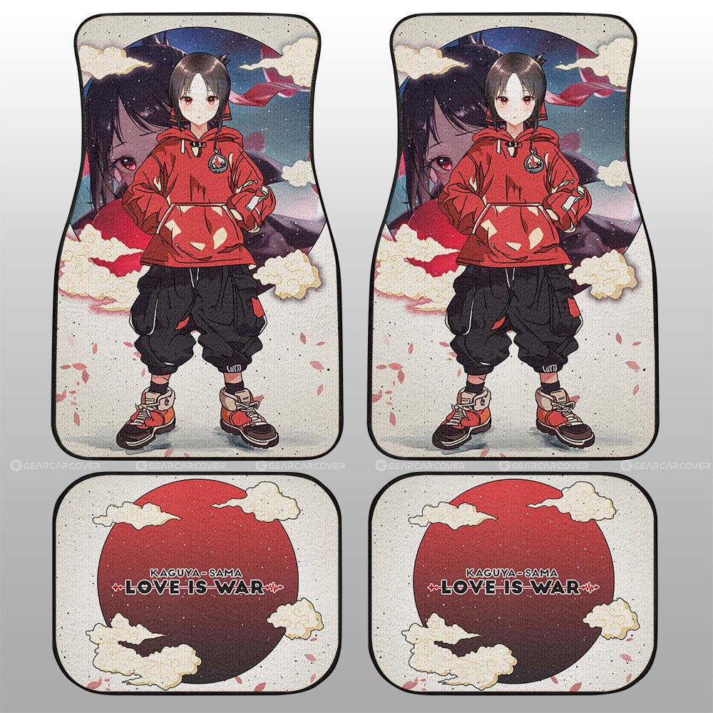 Kaguya Shinomiya Car Floor Mats Anime Collection - Gearcarcover - 1
