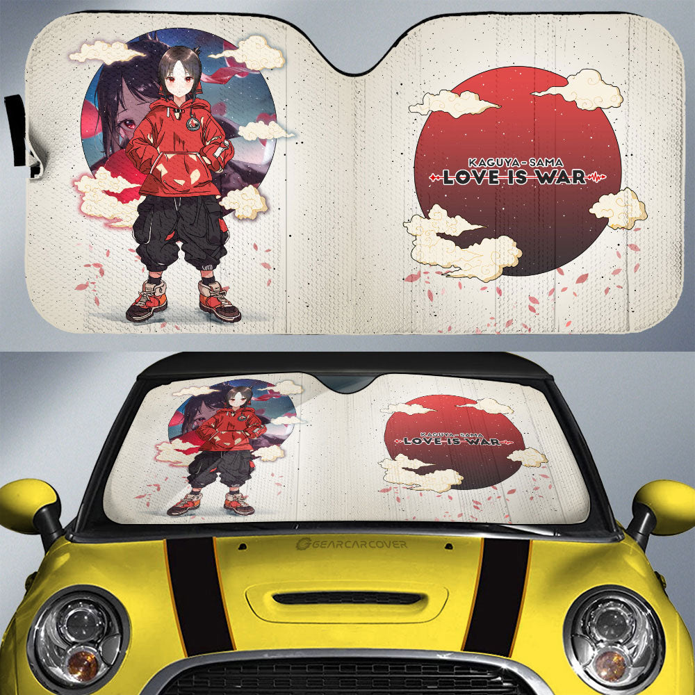 Kaguya Shinomiya Car Sunshade Anime Collection - Gearcarcover - 1