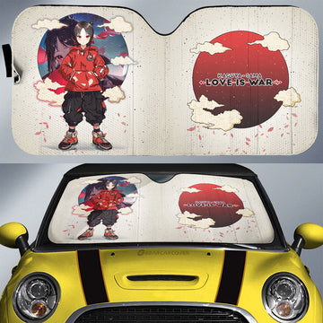 Kaguya Shinomiya Car Sunshade Anime Collection - Gearcarcover - 1