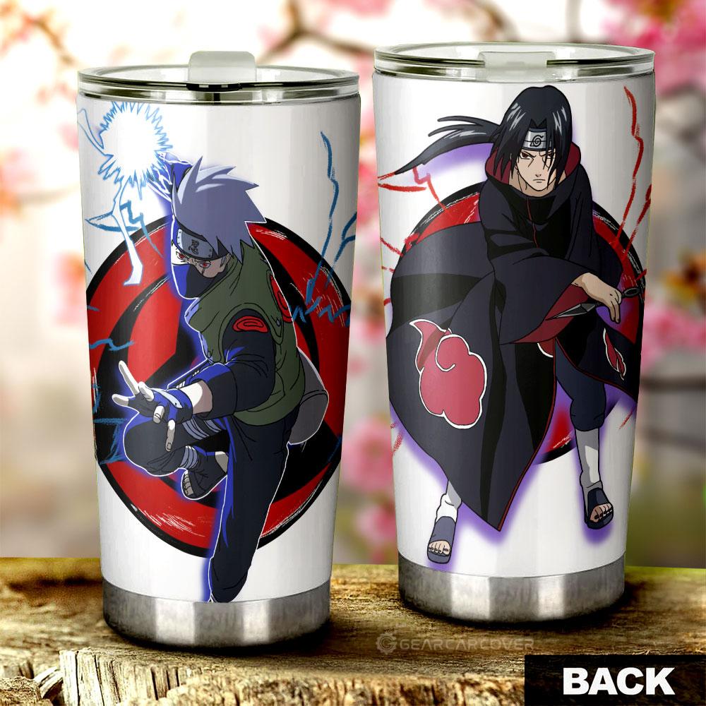 Kakashi And Itachi Tumbler Cup Custom For Anime Fans - Gearcarcover - 1