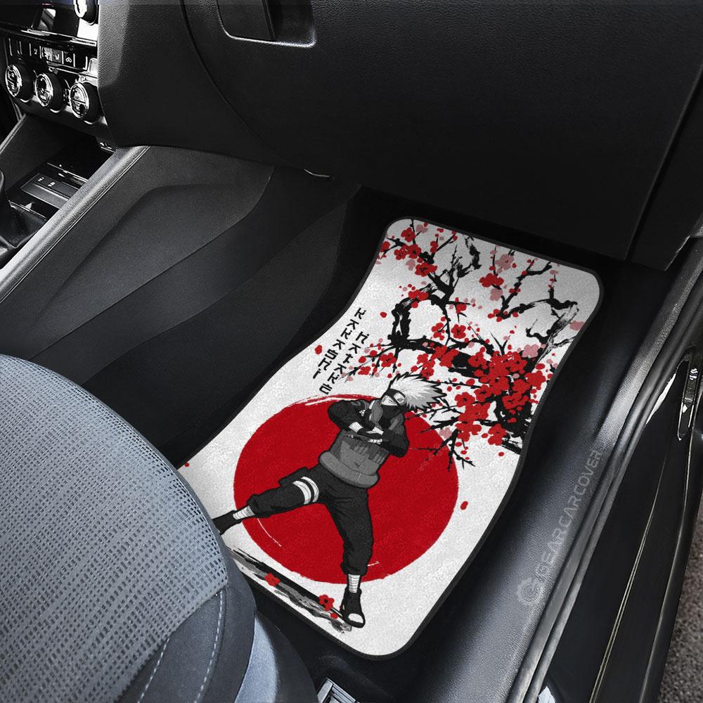 Kakashi And Jiraiya Car Floor Mats Custom Japan Style Car Accessories - Gearcarcover - 4