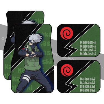 Kakashi Car Floor Mats Custom Anime Car Accessories - Gearcarcover - 1