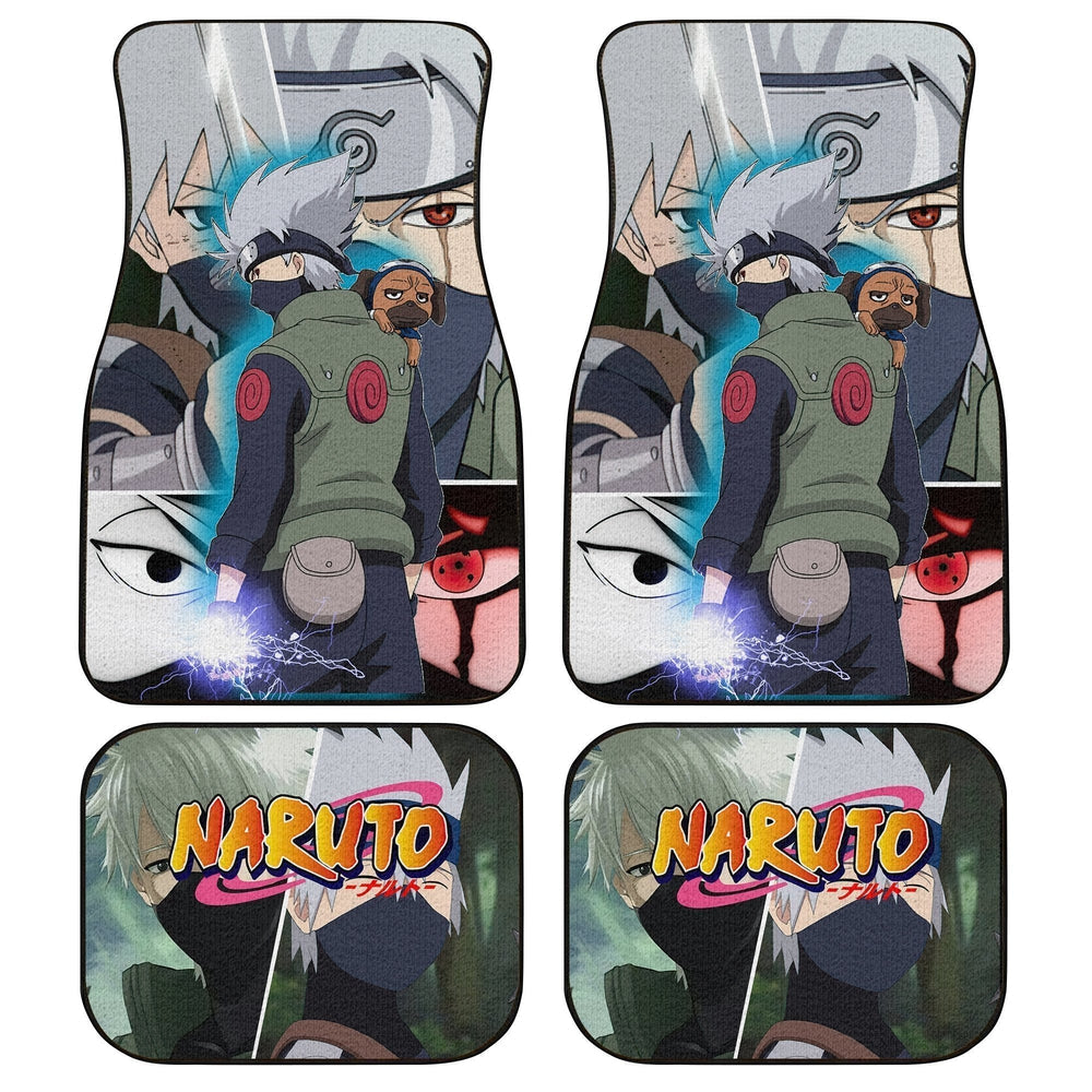 Kakashi Car Floor Mats Custom Anime Car Interior Accessories - Gearcarcover - 1