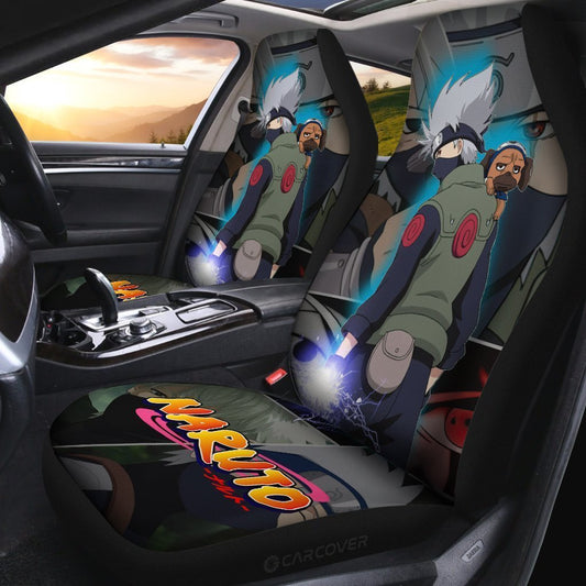 Kakashi Car Seat Covers Custom Anime Car Interior Accessories - Gearcarcover - 2